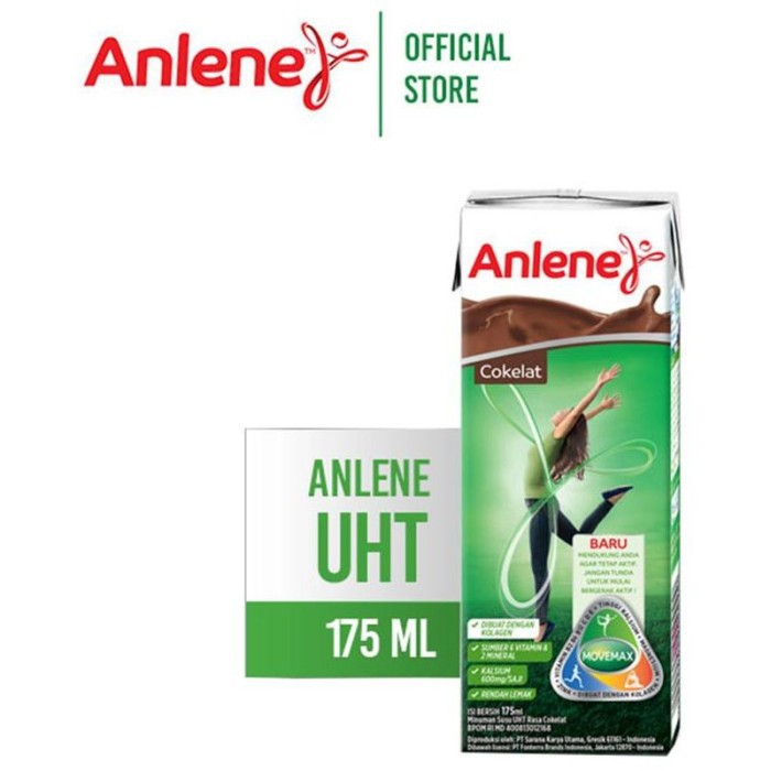 

Anlene Susu Cair Uht Coklat 175Ml