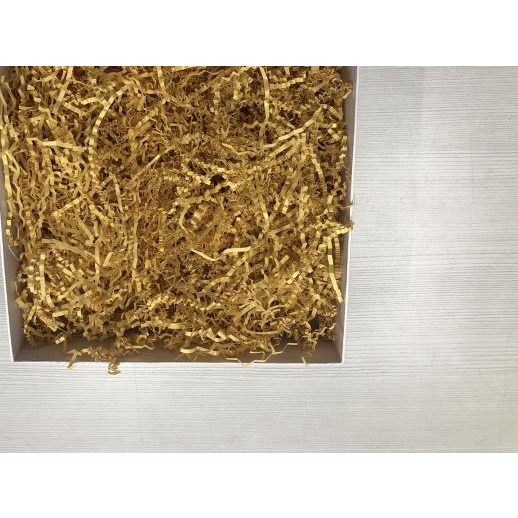 

✮ Shredded paper / plasma yellow gold crinkle cut 200 gr / kuning emas ➻