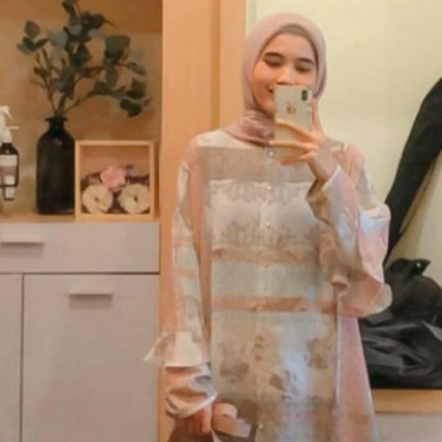 PRELOVED SEREA TOP PINK S/M