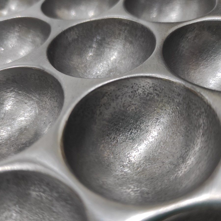 loyang wajan cetakan kue bulat tako takoyaki 24 lubang