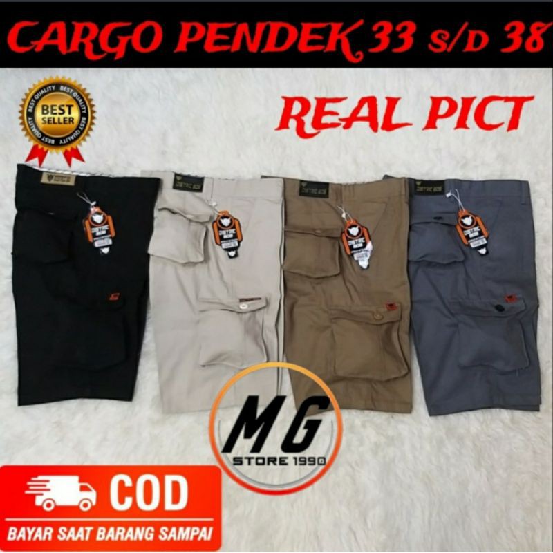 CELANA CARGO PENDEK PRIA LAKI LAKI FASHION PREMIUM