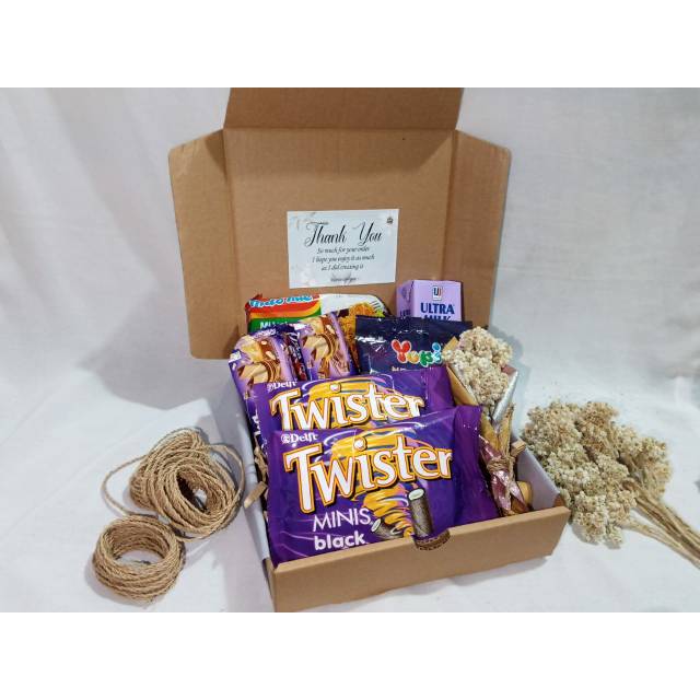 

Snack box purple manjah