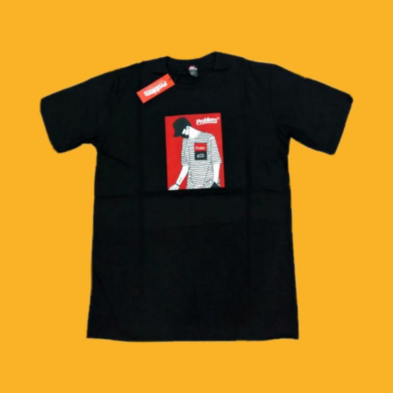 KAOS  PROBLEM PRIA / TSHIRT PROBLEM KEREN / BAJU DISTRO BANDUNG