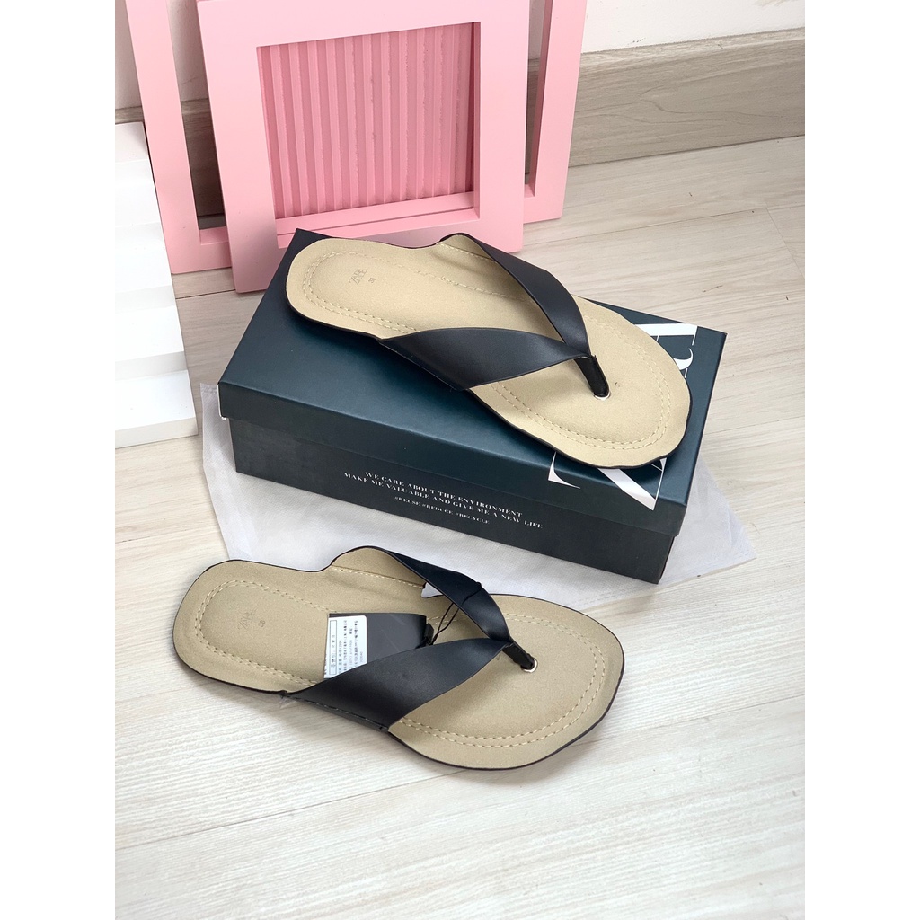 [7.7 Boombastis Sale⚡] - SANDAL FLAT WANITA ZS398 SENDAL PREMIUM IMPORT