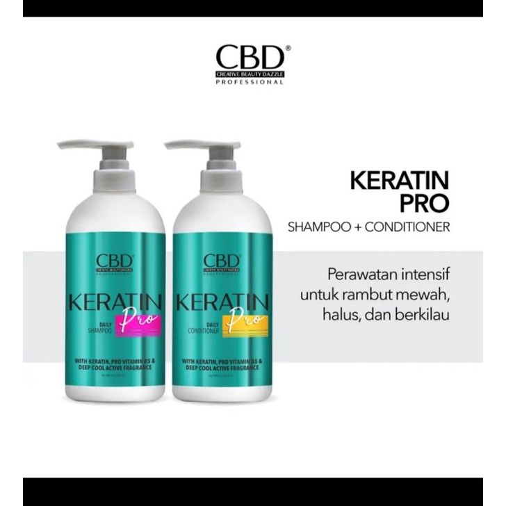 Jual CBD KERATIN SHAMPOO DAN CONDITIONER PALING MURAH | Shopee Indonesia