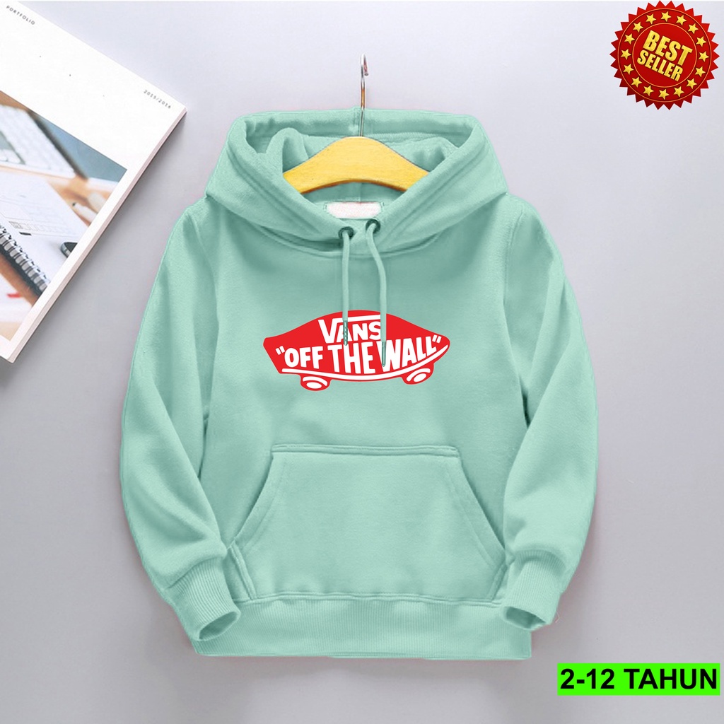 Hoodie Anak Laki Laki Perempuan / Hodie Vans Of The Wall Anak Usia 2 3 4 5 6 7 8 9 10 11 12 Tahun / Jaket Anak Cewek Cowok / Switer Distro Bisa Cod / Suiter Anak Terbaru / Sweeter Anak / Switer Anak