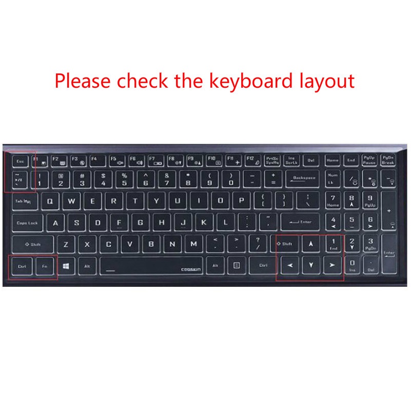 Casing Pelindung Keyboard Bahan Silikon Lembut Ultra Tipis Untuk Hasee G7-Ct7Na G8-Cr7P1 / Ct7Na