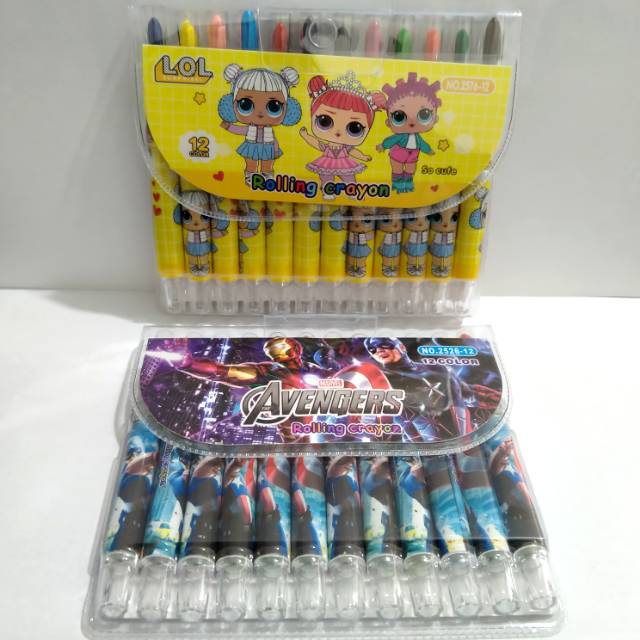 

Crayon Putar Fancy Pendek / Pack