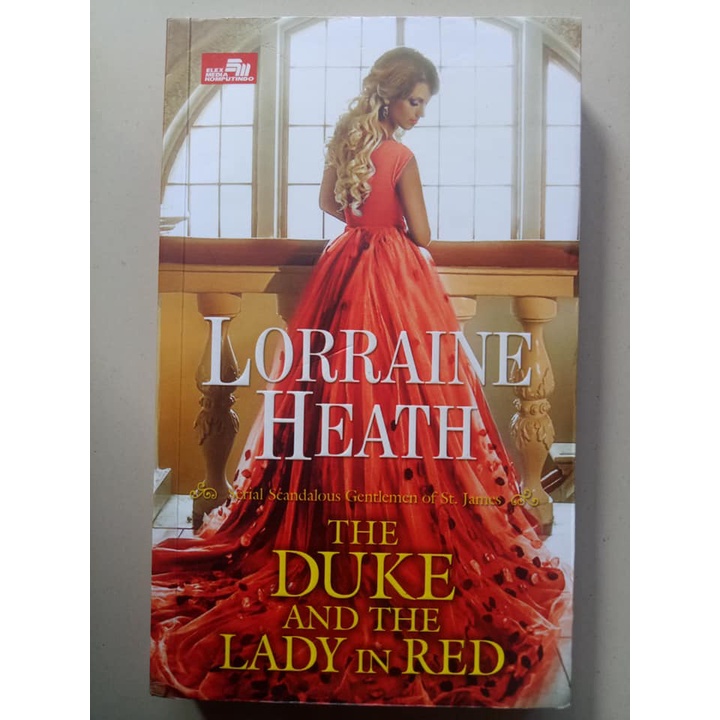 The Duke And The Lady In Red by Lorraine Heath novel seken historical romance sale buku murah prelov