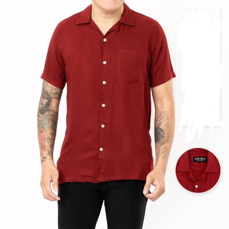 Kemeja Polos Kemeja Pendek Polos Kemeja Lengan Pendek Polos Kemeja Leher V Kemeja Kemeja Hawai Hem Polos Hem V Hem Pendek Polos Kemeja Basic BASIC COLOUR SHIRT Kemeja Pria Kemeja Polos Kemeja Distro Kemeja Murah Kemeja Pria Murah