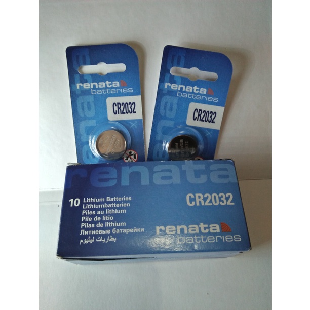 ORIGINAL Baterai Lithium RENATA / Battery CR2032 / CR 2032 3V