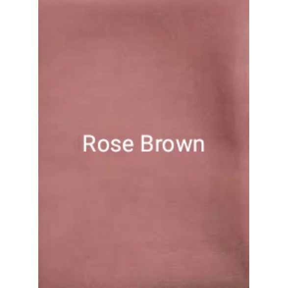 BERGO MARYAM TALI HIJAB INSTAN NON PET BAHAN DIAMOND KERUDUNG JILBAB PREMIUM BAGIAN 1-Rose Brown