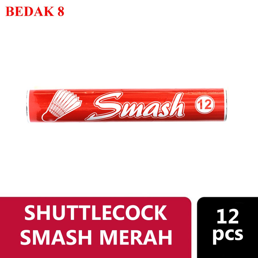 Kok Bulutangkis/ Shuttlecock Smash Merah/ Badminton