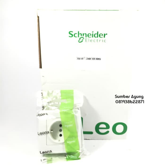 Stop Kontak LEONA Schneider Electric Tanam IB Inner Bow Tebal Bagus