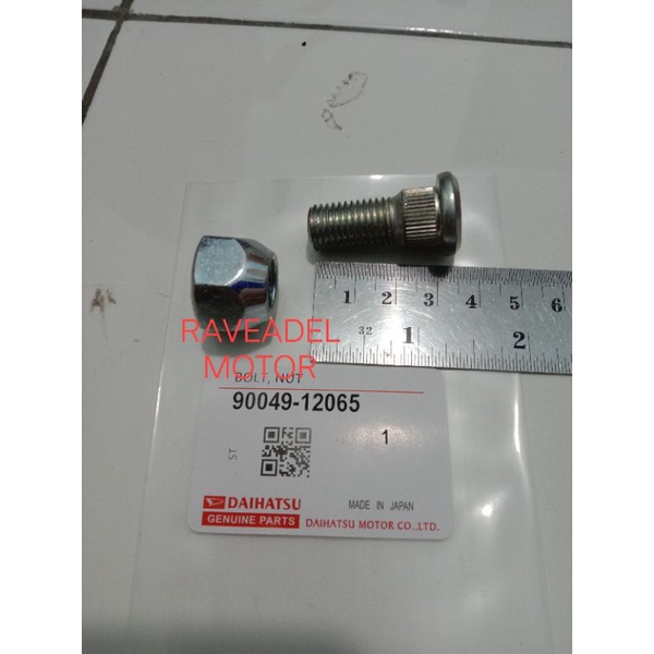 BAUT RODA GRAND MAX LUXIO RUSH TERIOS HUB BOLT NUT GRAND MAX LUXIO