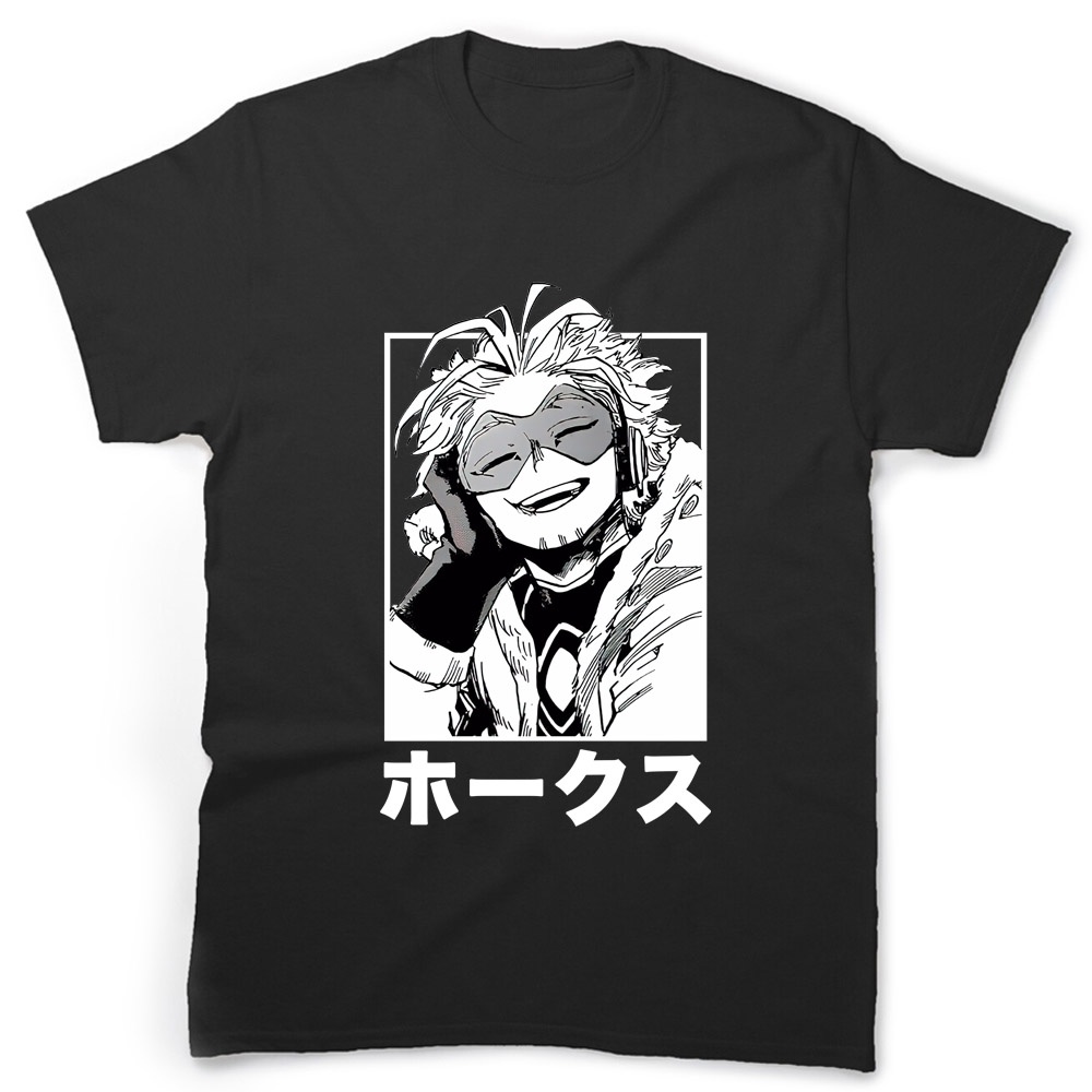 Kaos Anime Hawks V2 Keigo Takami  anime t shirt gildan softstyle