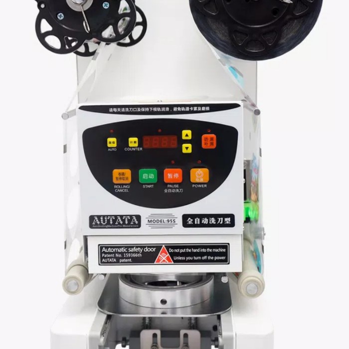 bisa COD mesin penyegel gelas 120what autata termurah