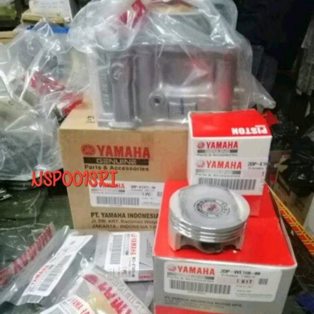 BLOK SEHER DAN PISTON RING KIT SET NMAX 100% ORIGINAL YAMAHA GENUINE PART