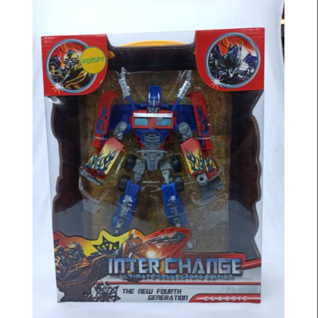 Mainan Anak, transformers inter change