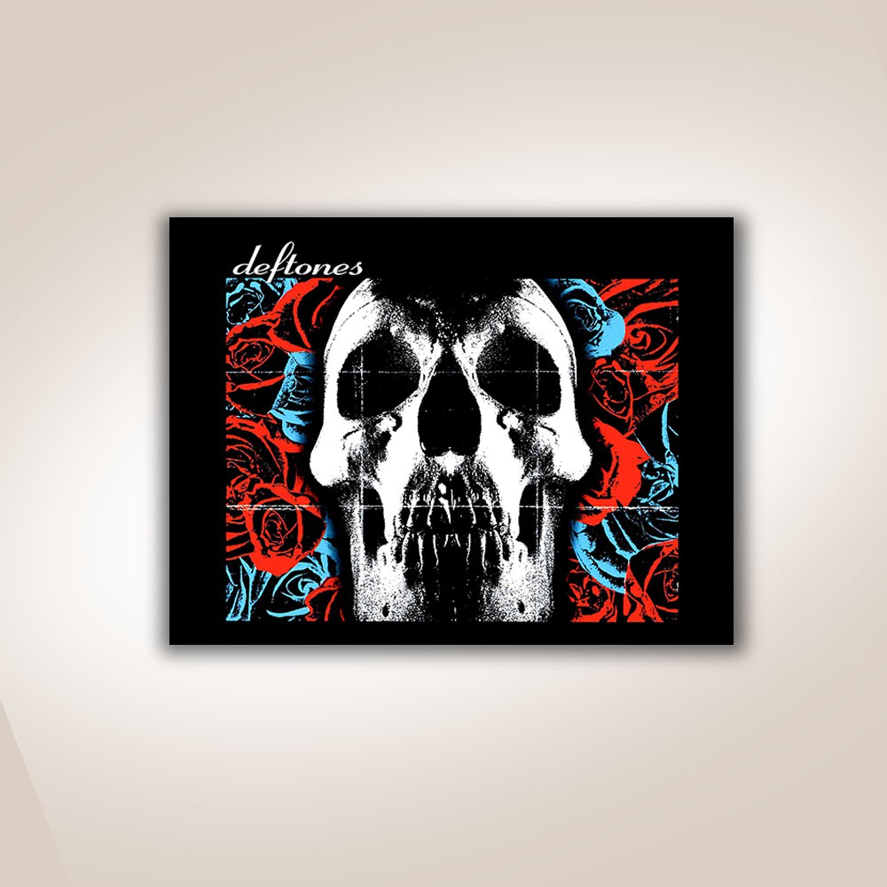 Deftones Band Poster Kayu Pajangan Dekorasi Dinding Rumah Wall Decor