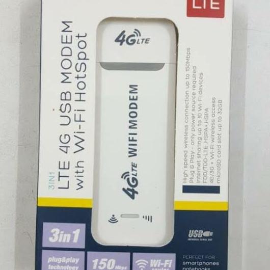 Modem Wifi 4G Wingle Usb Dongle Unlock All Operator Melin.Lustia