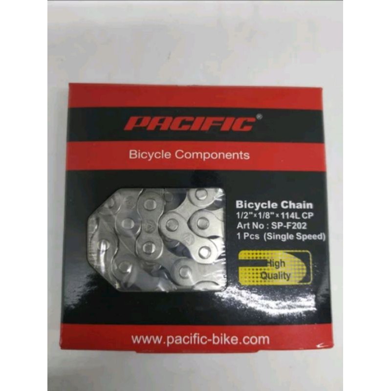 Rantai Sepeda Anak - BMX - Fixie Chrome CP Pacific