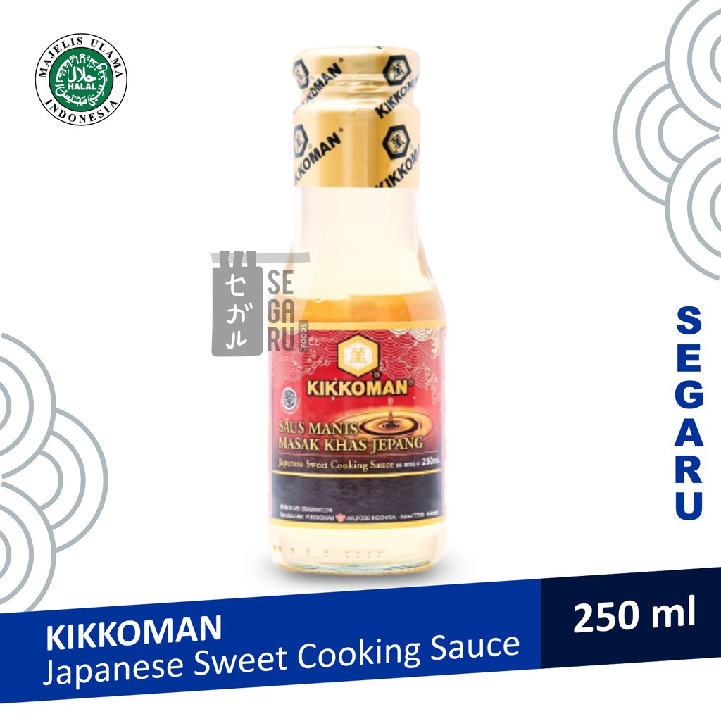 Kikkoman Japanese Sweet Cooking Sauce Mirin Halal 250ml