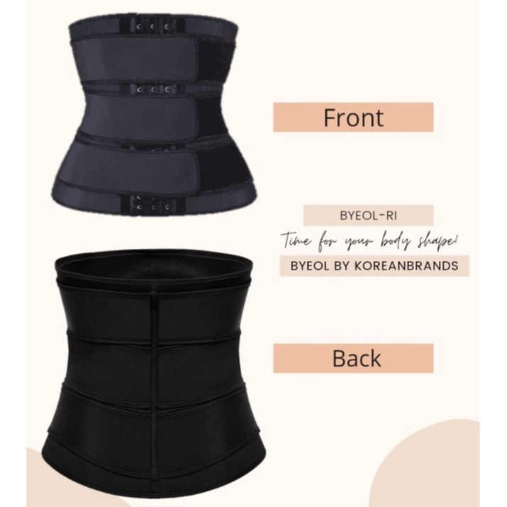 Korean Brands Byeol PostPartum Body Shape Corset - Byeol-Ri (KORSET MELAHIRKAN WAIST SHAPER , BELT Korset Melahirkan Pengait)