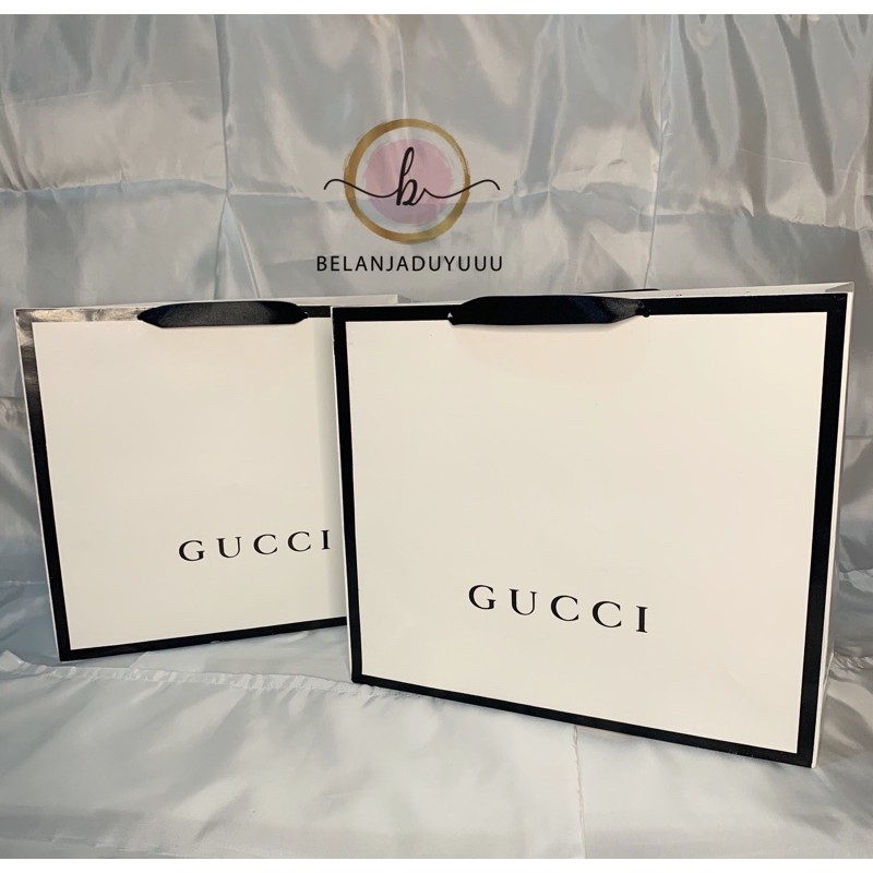 Paper Bag Gucci / Paperbag Branded  (READY STOCK JKT )