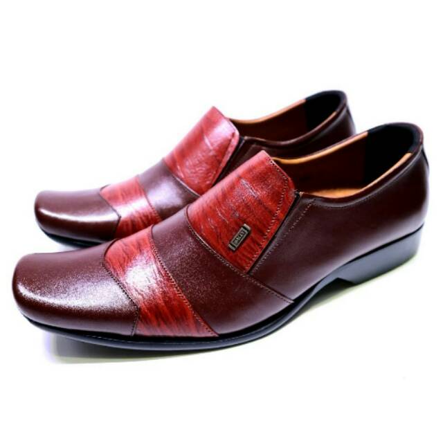Sepatu Pantofel Bally Kulit Asli / Pantofel Pria / Sepatu Formal Kulit Asli Murah - Bally 7085