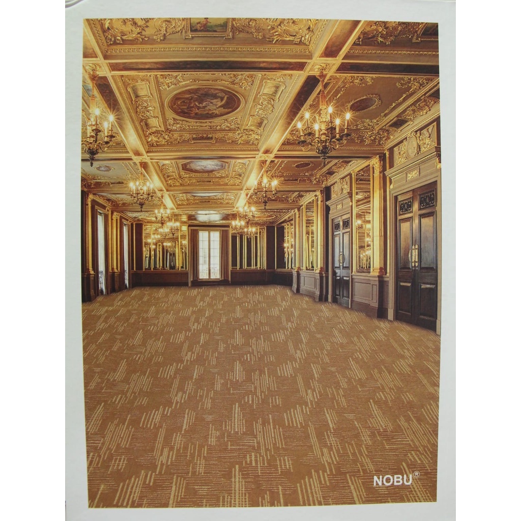 Karpet Nobu Meteran / Karpet Roll Motif Tebal 8mm