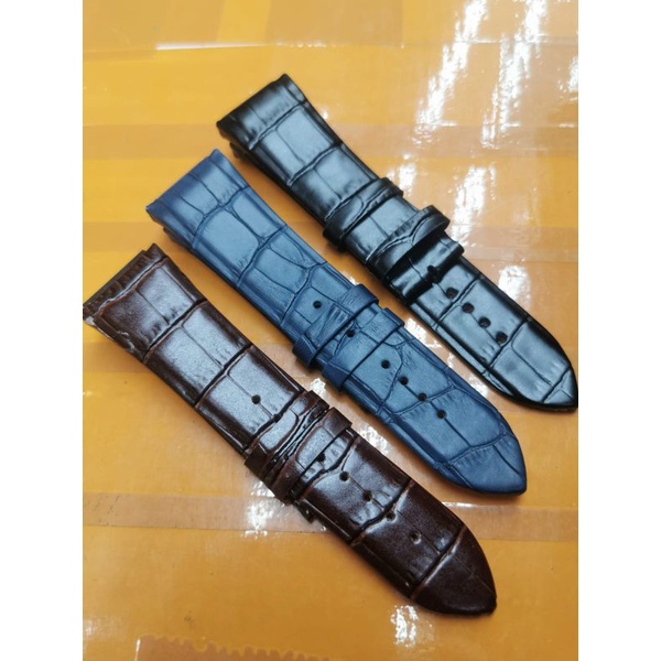 Tali jam tangan guess kulit leather strap kulit guess