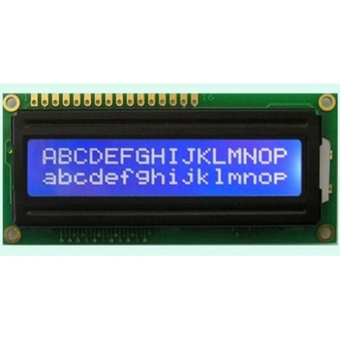 LCD 16X2 1602 Blue Biru Backlight Arduino Compatible