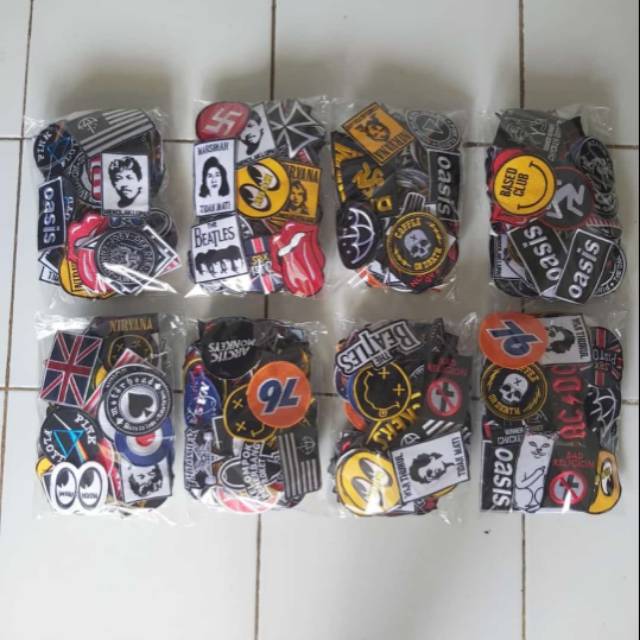 Patch bordir kecil