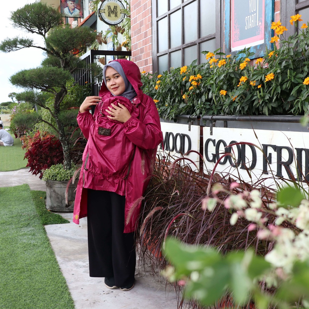CuddleMe Protective Babywearing Jacket (APD), Jaket menggendong bayi