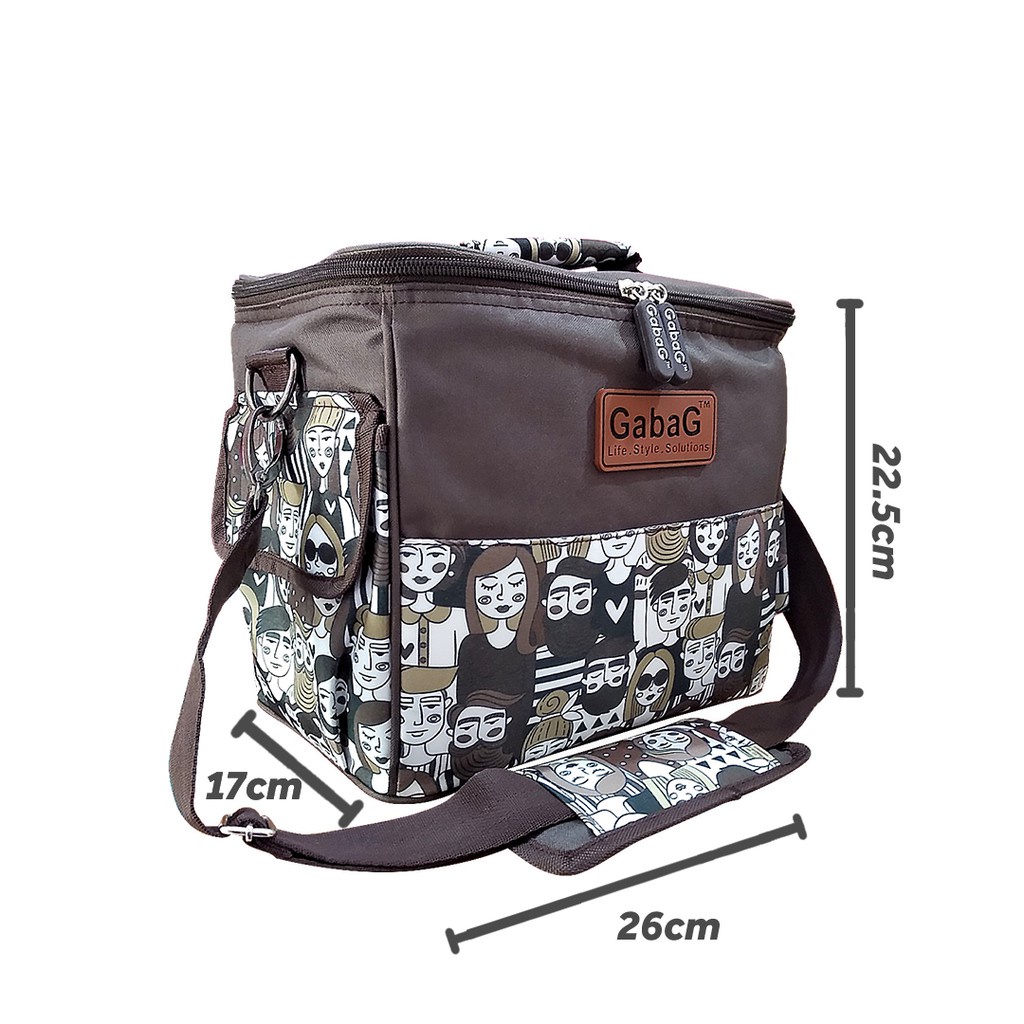 GABAG Cooler Bag / Thermal Bag - Forest / People / Cactus / Camo - ALD