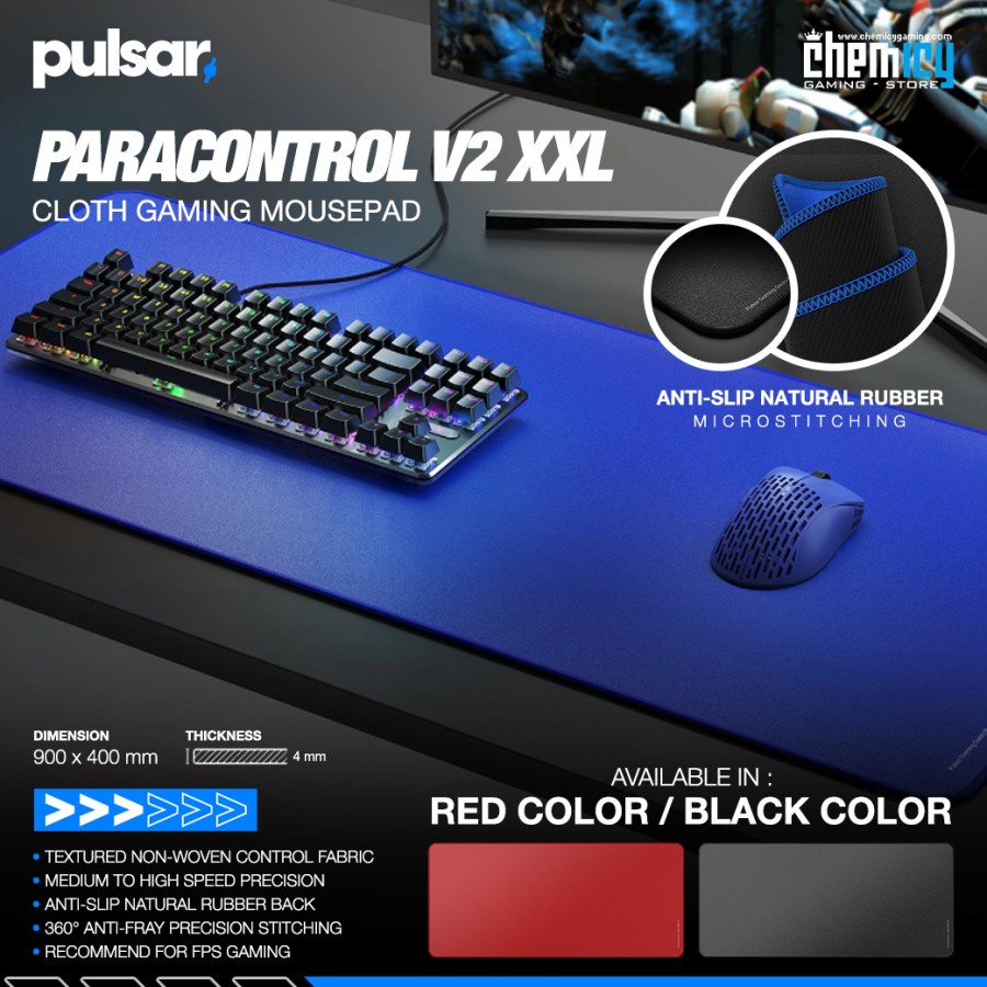 Pulsar ParaControl V2 XXL Cloth Gaming Mousepad