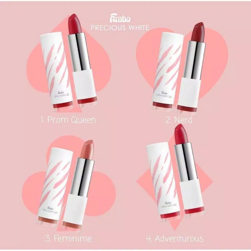 Fanbo Precious White Ultra Satin Lipstick