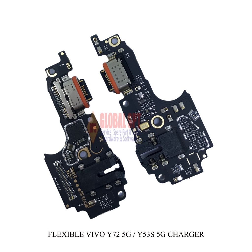 FLEXIBLE VIVO Y72 5G / Y53S 5G CAS / CHARGER / CON TC / HANDSFREE + MIC