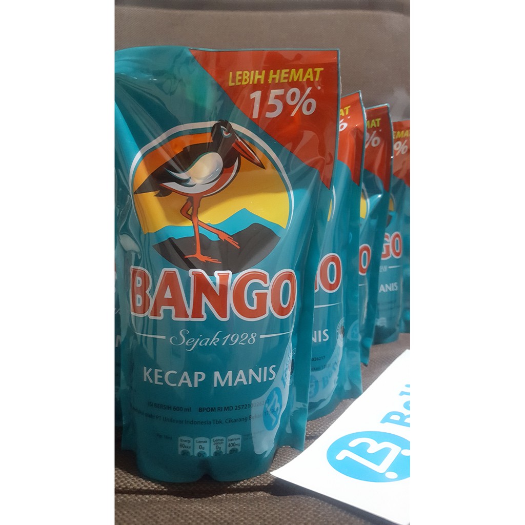 

Jual Bango Kecap Manis Pouch 600 Ml Murah