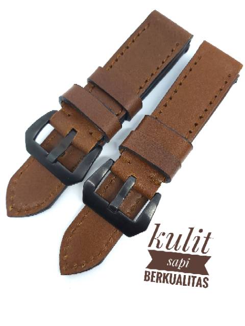 Strap Tali jam tangan kulit original berkualitas Alexandre christie expedition