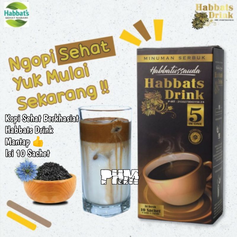 

KOPI HERBAL BERKHASIAT ISI 10 SACHET DAN 30 SACHET | HABBATS DRINK | KOPI HABBATUSAUDA | HABBATS DRINK | KOPI JOSS