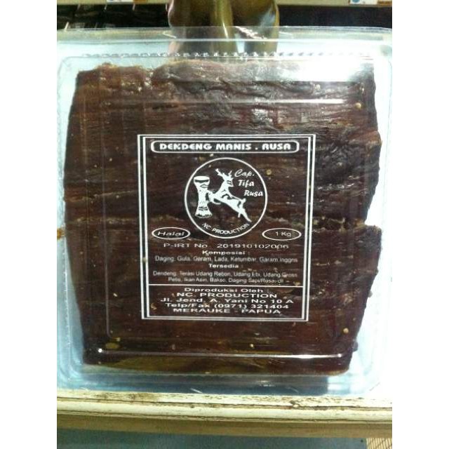 

Dendeng Manis Rusa 1KG