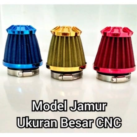 filter karbu saringan udara model turbin dan jamur filter variasi motor universal  pPE 24/26/28/30 filter udara universal