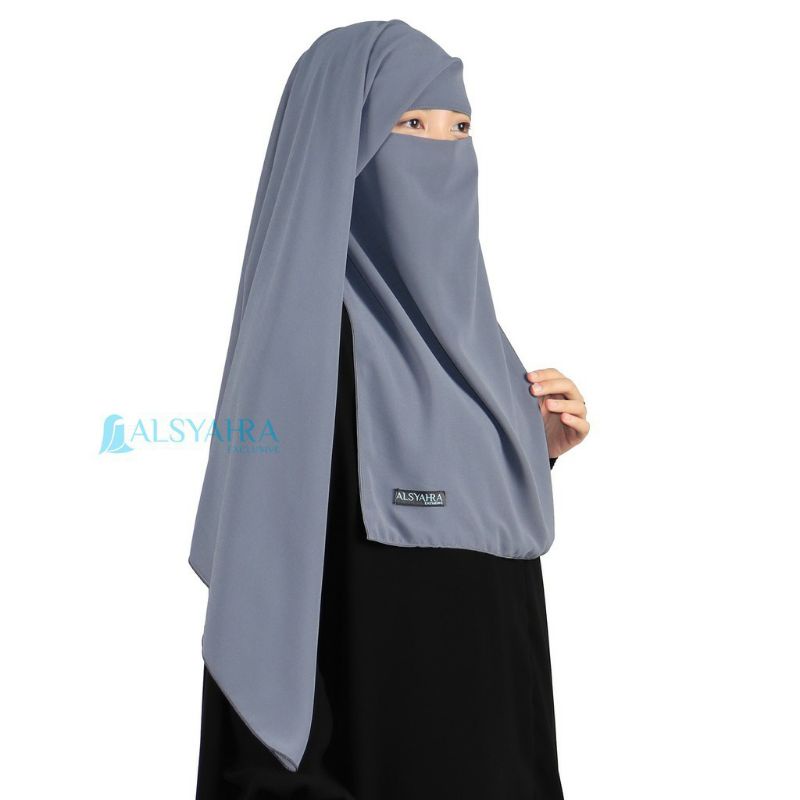 Niqab Yaman Sifon Premium Alsyahra Exclusive