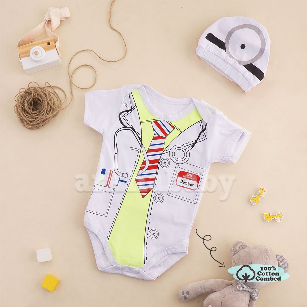 BAJU BAYI JUMPER BAYI PROFESI/JUMPSUT BABY/KOSTUM BAYI/BAJU BAYI KARAKTER