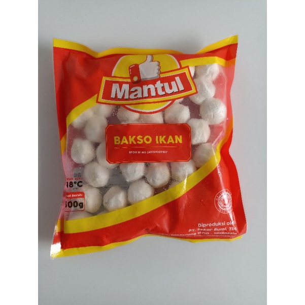 

Mantul Bakso Ikan 500gr