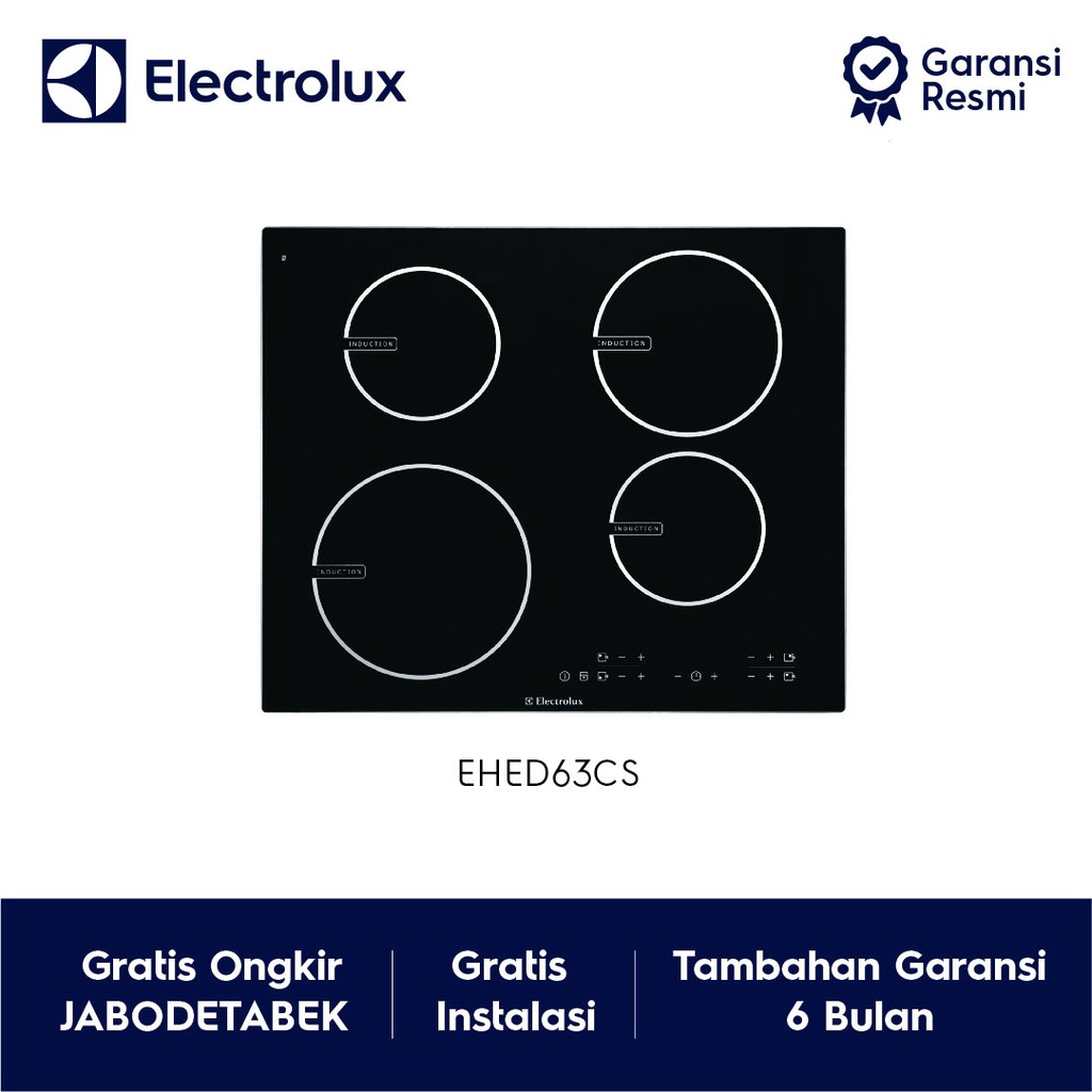

Electrolux Kompor Tanam Induksi EHED63CS / EHED 63 CS / EHED 63CS