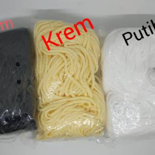 Bagian 1 Tali kur 3mm merk panda 80 gram bahan Bagian 1 Tali kur 3mm merk panda 80 gram bahan