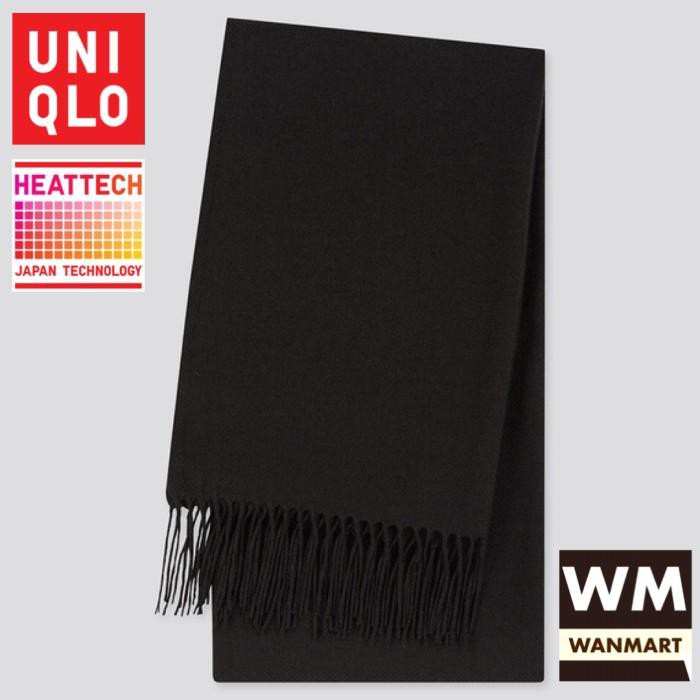 Hako | Uniqlo Heattech Syal Winter Polos Black